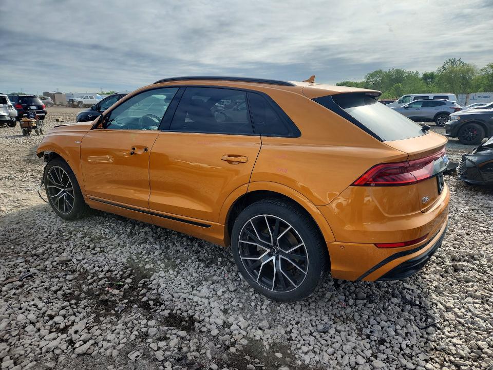 53747066 :رقم المزاد ، WA1FVAF11KD004582 vin ، 2019 Audi Q8 مزاد بيع