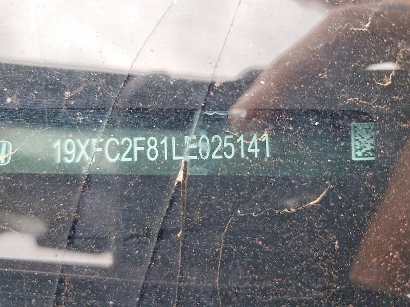 Aukcja sprzedaży 2020 Honda Civic, vin: 19XFC2F81LE025141, numer aukcji: 54164256