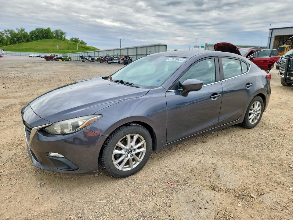 53729526 :رقم المزاد ، JM1BM1U78G1330435 vin ، 2016 Mazda 3 مزاد بيع