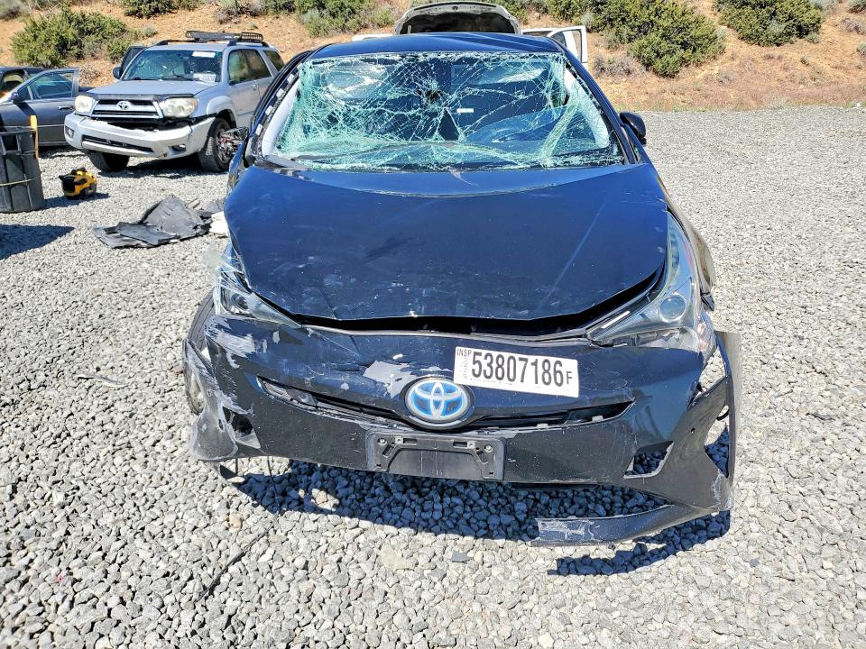 53807186 :رقم المزاد ، JTDKARFU5J3068377 vin ، 2018 Toyota Prius مزاد بيع