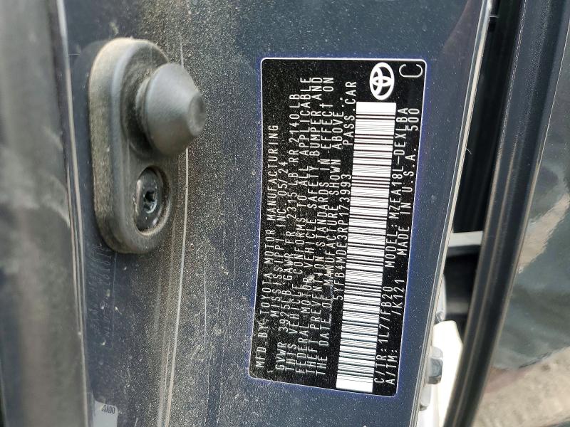 54255216 :رقم المزاد ، 5YFB4MDE3RP173993 vin ، 2024 Toyota Corolla مزاد بيع