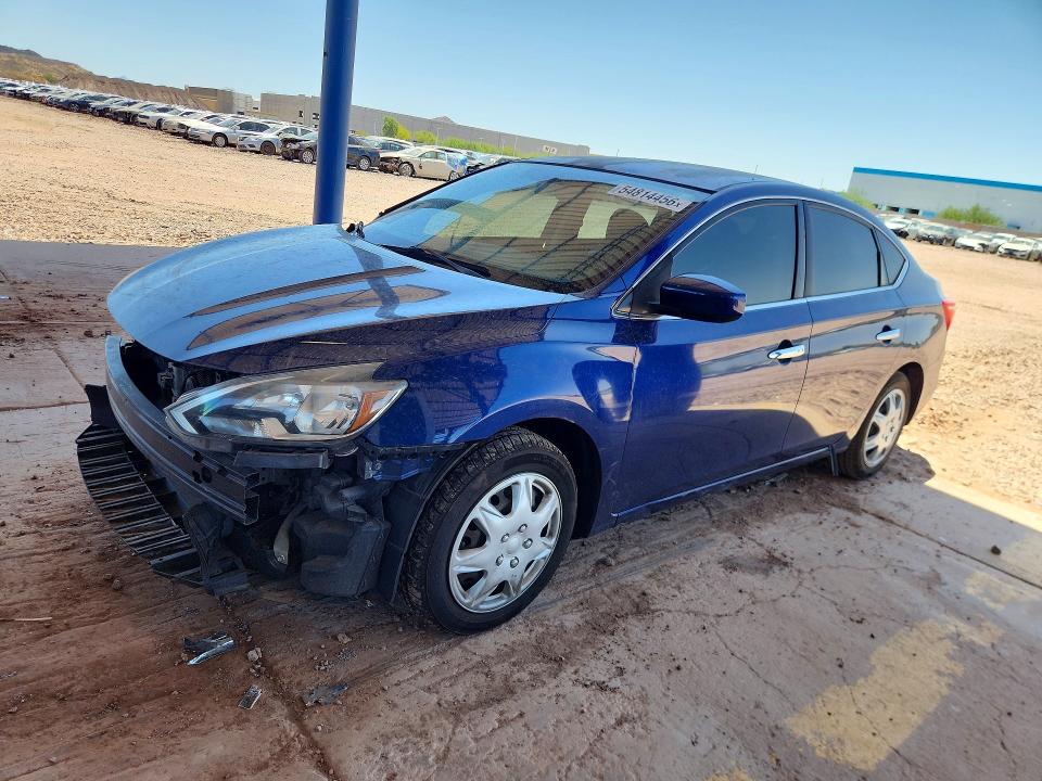 Продаж на аукціоні авто 2017 Nissan Sentra, vin: 3N1AB7AP4HY311745, номер лоту: 54814456
