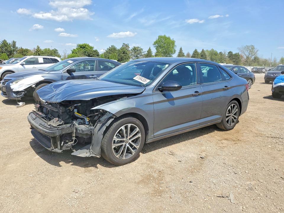 51994306 :رقم المزاد ، 3VWBM7BU2PM062025 vin ، 2023 Volkswagen Jetta مزاد بيع
