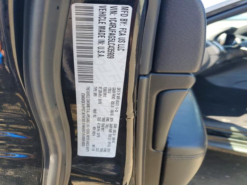 Продажа на аукционе авто 2020 Jeep Grand Cherokee, vin: 1C4RJFAG5LC435909, номер лота: 52069436
