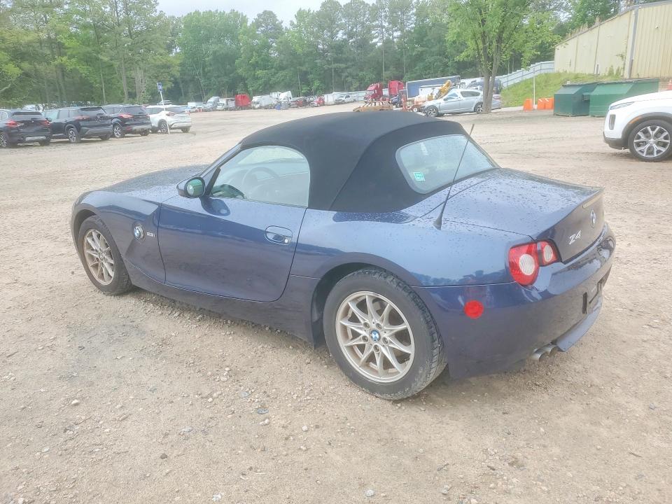 2005 Bmw Z4 მანქანა იყიდება აუქციონზე, vin: 4USBT33565LS56779, აუქციონის ნომერი: 54537616