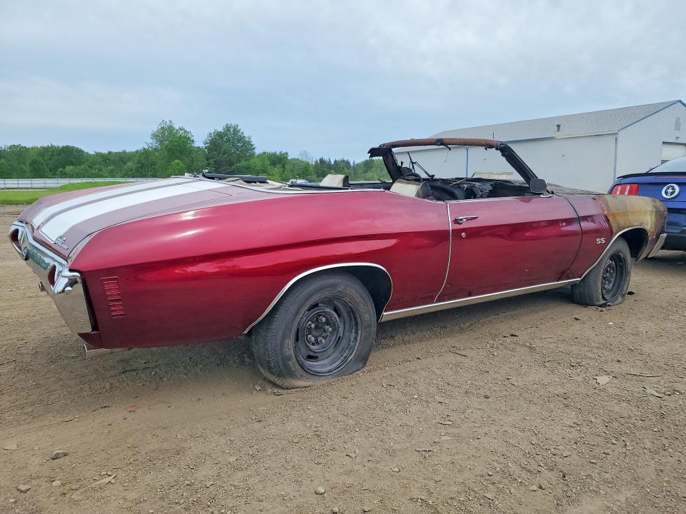 Продажа на аукционе авто 1972 Chevrolet Ss, vin: 1D67H2B557016, номер лота: 54330696