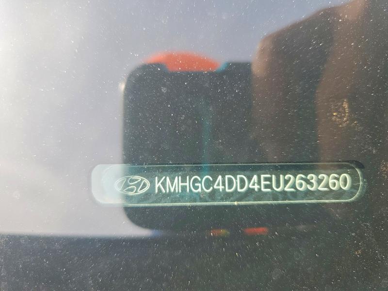 2014 Hyundai Genesis მანქანა იყიდება აუქციონზე, vin: KMHGC4DD4EU263260, აუქციონის ნომერი: 52823076