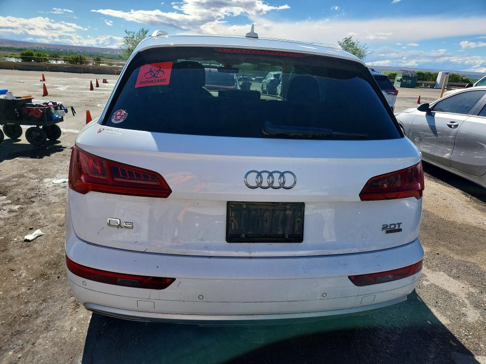 52509126 :رقم المزاد ، WA1BNAFY2J2068054 vin ، 2018 Audi Q5 مزاد بيع