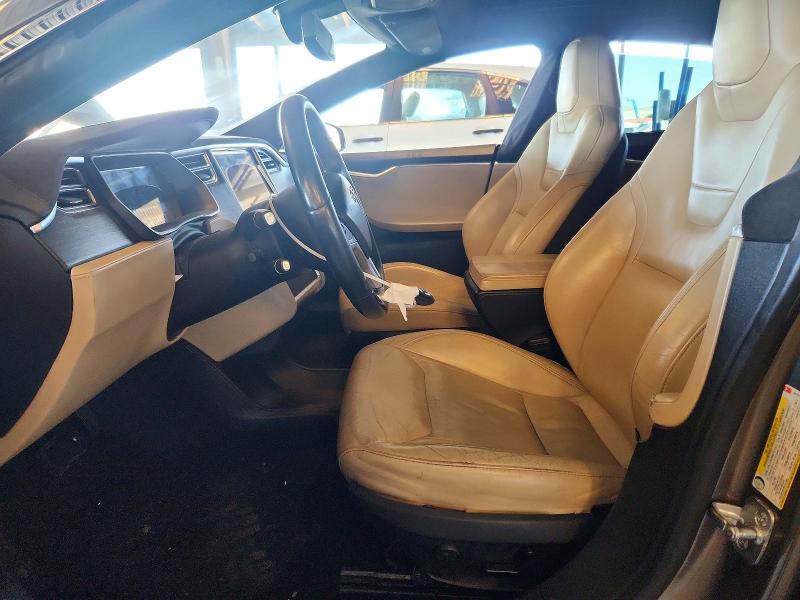 53254726 :رقم المزاد ، 5YJSA1E19FF106387 vin ، 2015 Tesla Model S مزاد بيع