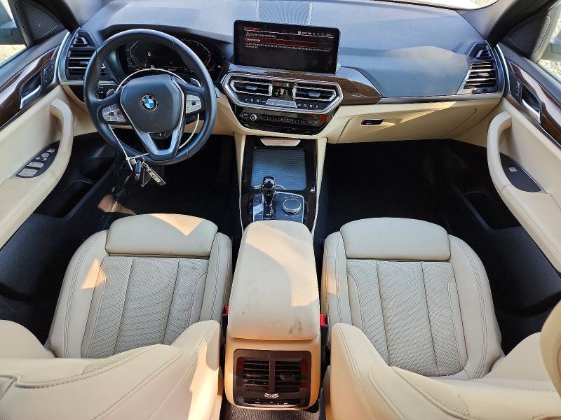 53980256 :رقم المزاد ، 5UX53DP02N9K71444 vin ، 2022 Bmw X3 مزاد بيع