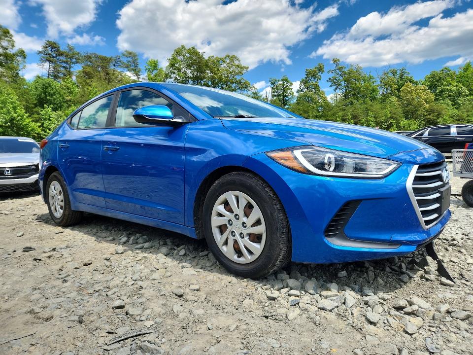 Aukcja sprzedaży 2017 Hyundai Elantra, vin: KMHD74LF7HU392205, numer aukcji: 55040316