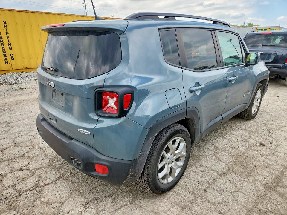 Продажа на аукционе авто 2018 Jeep Renegade, vin: ZACCJABB8JPH47355, номер лота: 52939506