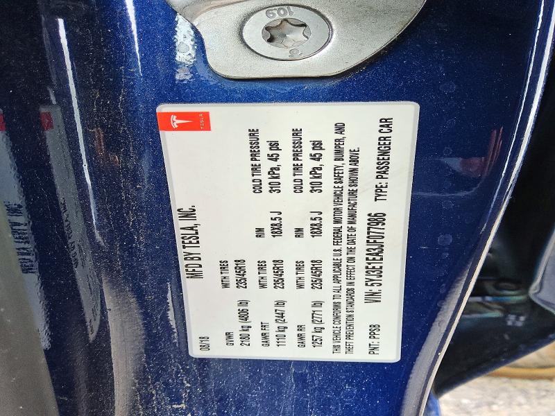 Продаж на аукціоні авто 2018 Tesla Model 3, vin: 5YJ3E1EA3JF077986, номер лоту: 51650746