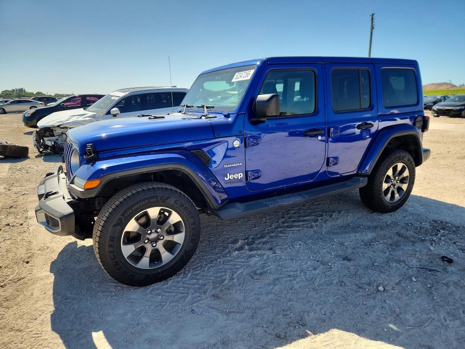 52347266 :رقم المزاد ، 1C4HJXEN7JW262495 vin ، 2018 Jeep Wrangler Unlimited مزاد بيع