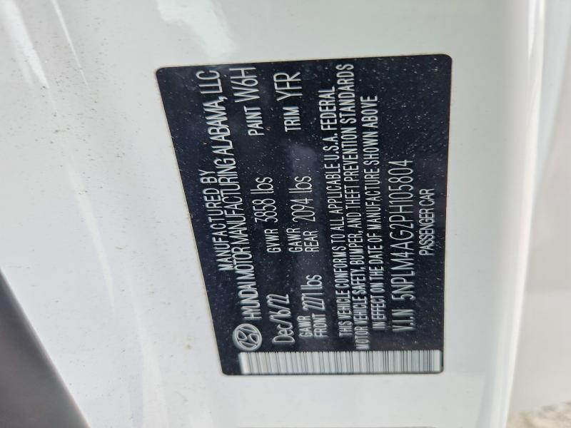 Продажа на аукционе авто 2023 Hyundai Elantra, vin: 5NPLM4AG2PH105804, номер лота: 52059816