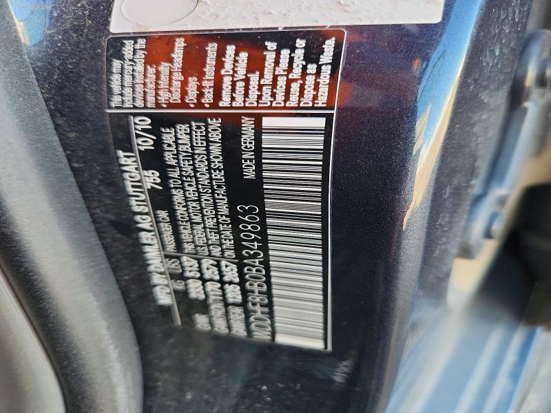 52772266 :رقم المزاد ، WDDHF8HB0BA349863 vin ، 2011 Mercedes-benz E مزاد بيع