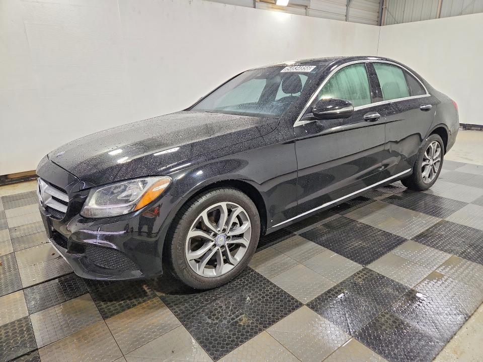2017 Mercedes-benz C მანქანა იყიდება აუქციონზე, vin: 55SWF4KB1HU189364, აუქციონის ნომერი: 54834856