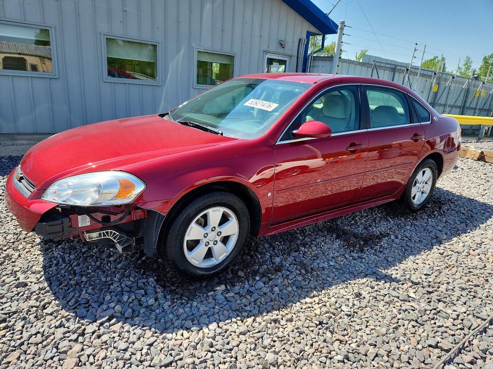 Продаж на аукціоні авто 2009 Chevrolet Impala, vin: 2G1WT57K091201915, номер лоту: 53921476