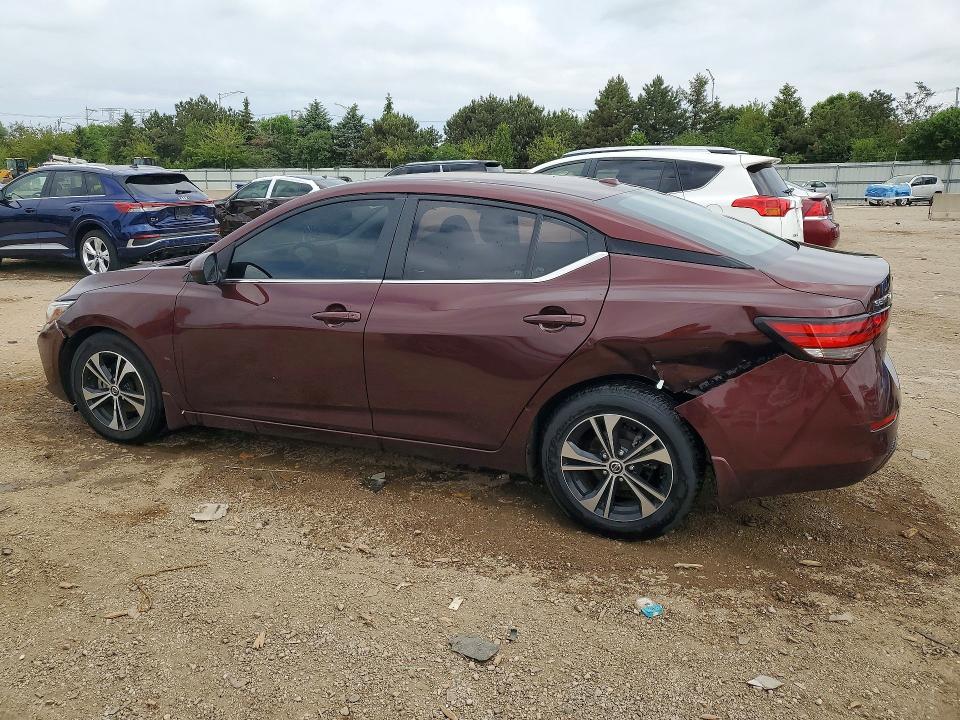 54239846 :رقم المزاد ، 3N1AB8CVXNY304344 vin ، 2022 Nissan Sentra مزاد بيع