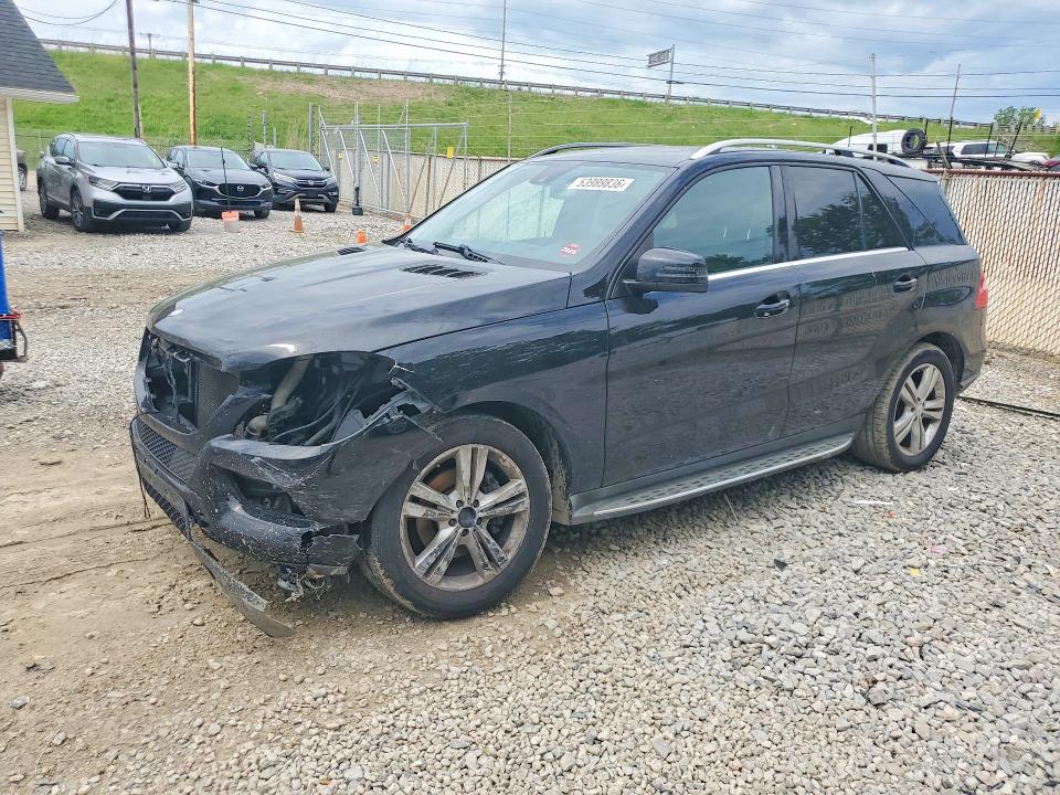 2013 Mercedes-benz Ml მანქანა იყიდება აუქციონზე, vin: 4JGDA5HB4DA227589, აუქციონის ნომერი: 53989836
