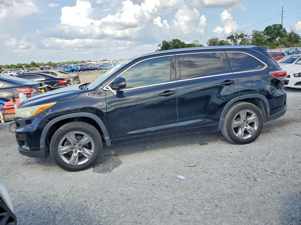 55242266 :رقم المزاد ، 5TDYKRFH2ES008989 vin ، 2014 Toyota Highlander مزاد بيع