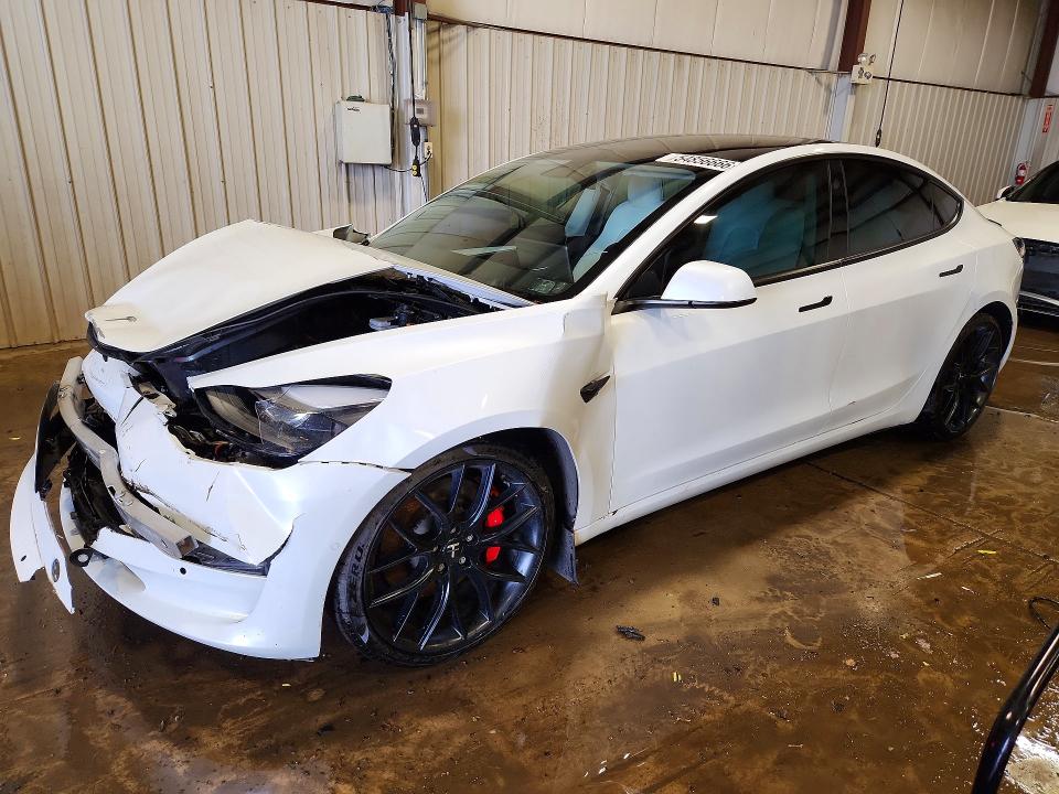Продажа на аукционе авто 2022 Tesla Model 3, vin: 5YJ3E1ECXNF275889, номер лота: 54856666