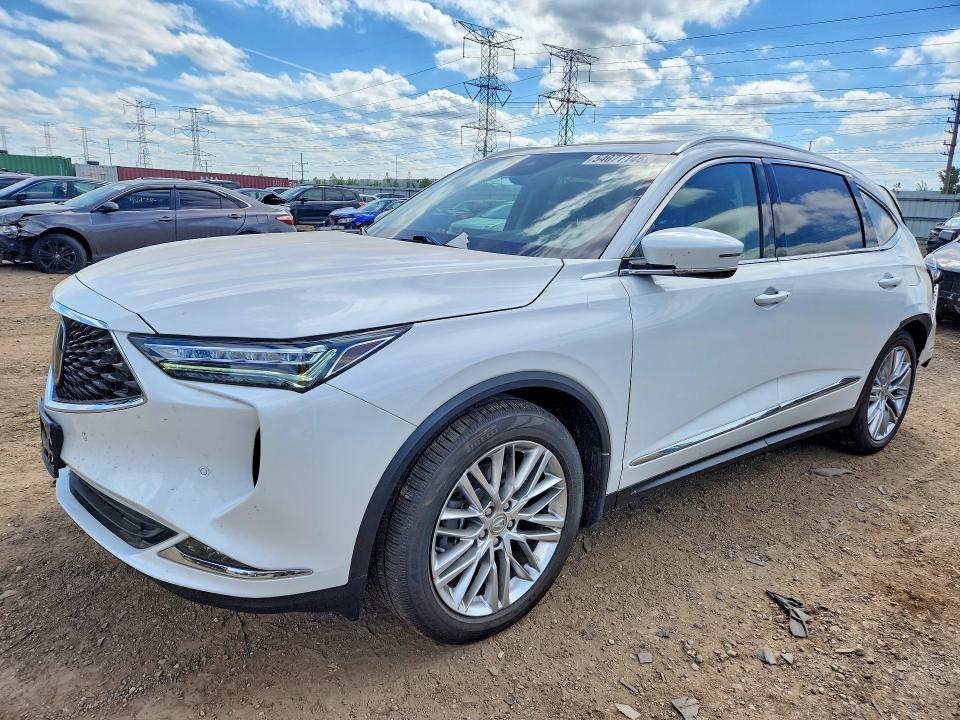 2023 Acura Mdx მანქანა იყიდება აუქციონზე, vin: 5J8YE1H80PL003169, აუქციონის ნომერი: 54077146