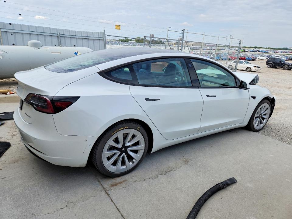 2022 Tesla Model 3 მანქანა იყიდება აუქციონზე, vin: 5YJ3E1EB6NF251662, აუქციონის ნომერი: 54167706