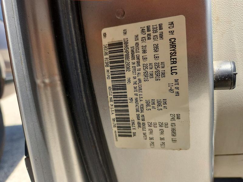 Auction sale of the 2008 Dodge Grand Caravan, vin: 1D8HN54P88B120302, lot number: 53998026
