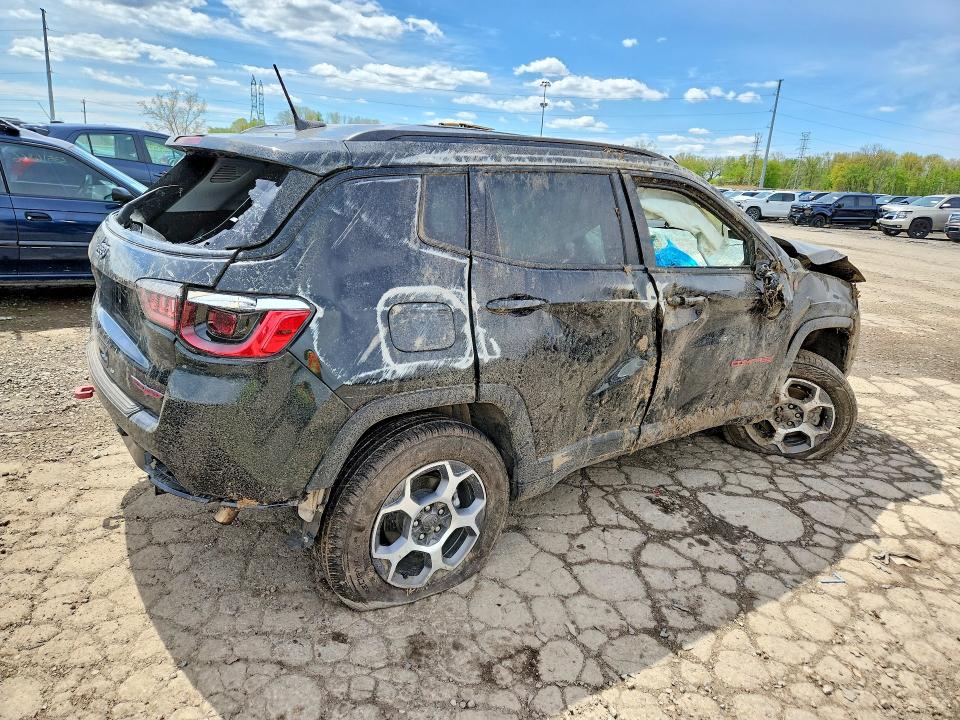 Продаж на аукціоні авто 2022 Jeep Compass, vin: 3C4NJDDB6NT224146, номер лоту: 52356956
