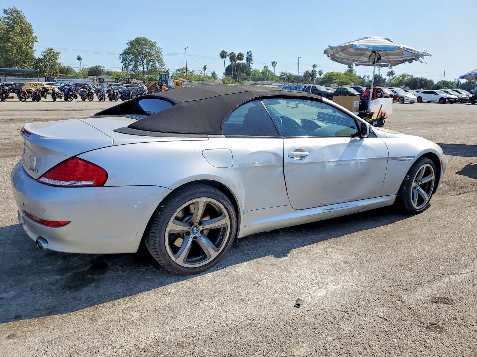 2008 Bmw 650 მანქანა იყიდება აუქციონზე, vin: WBAEB53548CX60072, აუქციონის ნომერი: 54322616