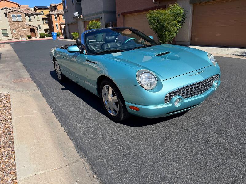 2002 Ford Thunderbird მანქანა იყიდება აუქციონზე, vin: 1FAHP60A52Y116668, აუქციონის ნომერი: 55844366