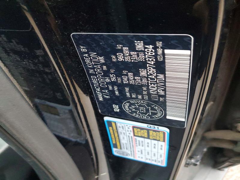 Auction sale of the 2023 Kia Seltos, vin: KNDETCA26P7437694, lot number: 51828026