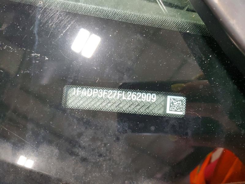 53639016 :رقم المزاد ، 1FADP3F27FL262909 vin ، 2015 Ford Focus مزاد بيع