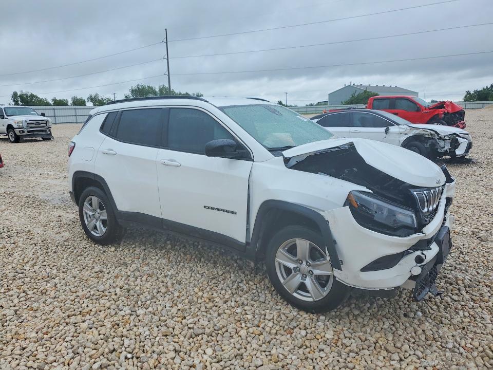 2022 Jeep Compass მანქანა იყიდება აუქციონზე, vin: 3C4NJDBB8NT217072, აუქციონის ნომერი: 51977586