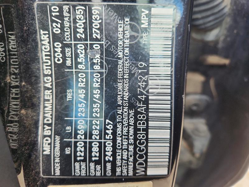 Продажа на аукционе авто 2010 Mercedes-benz Glk, vin: WDCGG8HB8AF474219, номер лота: 52655816