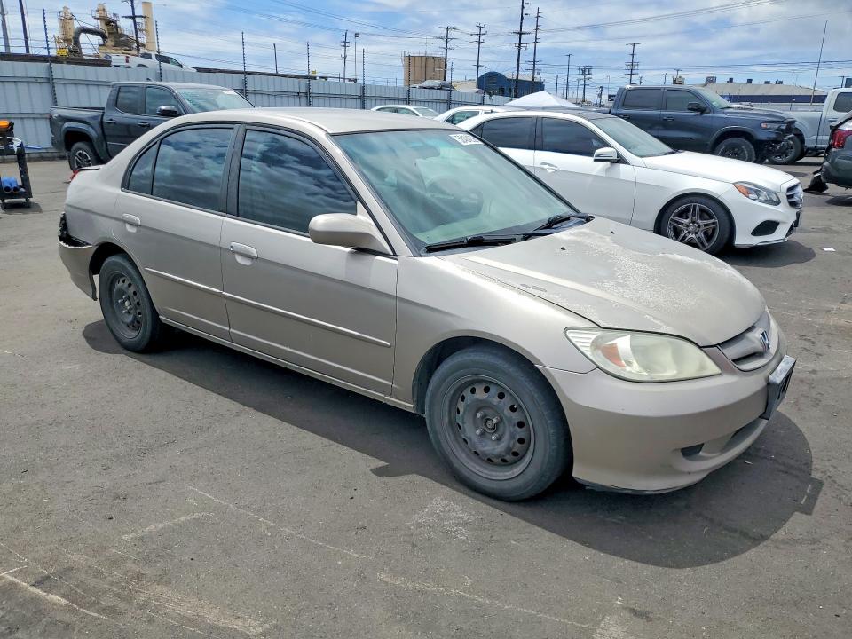 52424256 :رقم المزاد ، 2HGES16594H598990 vin ، 2004 Honda Civic 2d Dx مزاد بيع