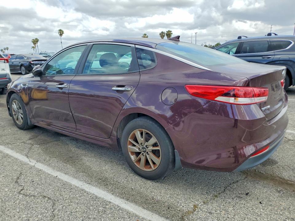 2016 Kia Optima მანქანა იყიდება აუქციონზე, vin: 5XXGT4L18GG029627, აუქციონის ნომერი: 53204566