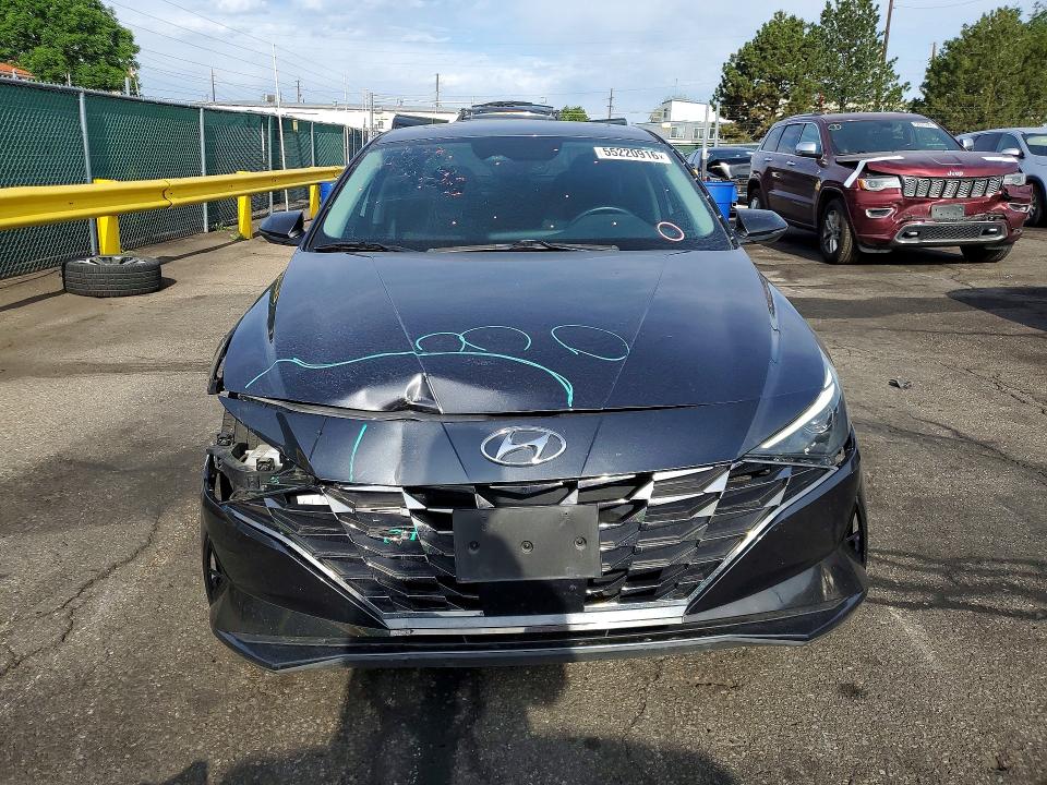 Продажа на аукционе авто 2021 Hyundai Elantra, vin: 5NPLN4AG4MH003848, номер лота: 55220916