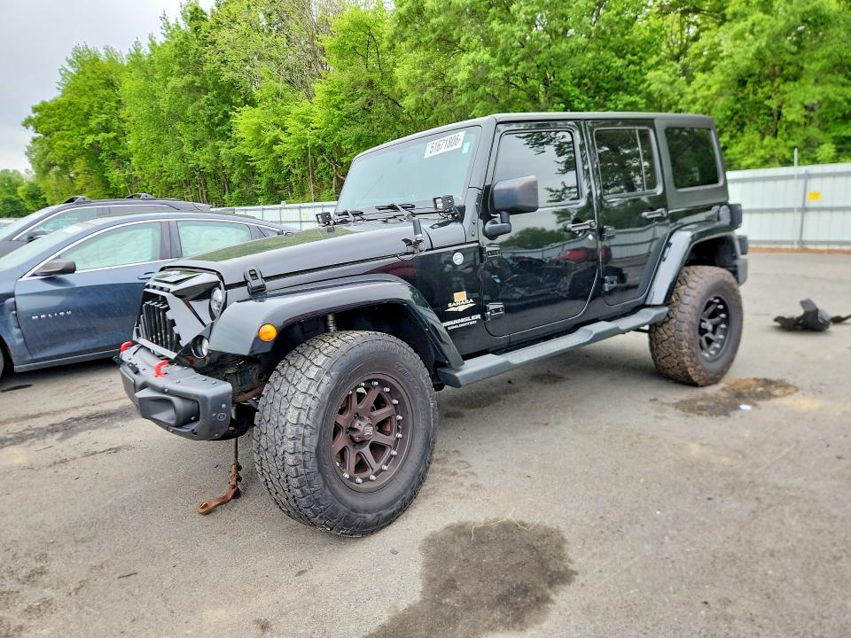 Auction sale of the 2015 Jeep Wrangler Unlimited, vin: 1C4HJWEG1FL646633, lot number: 51671806