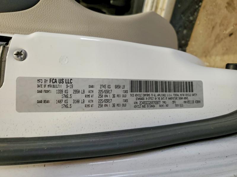 Продажа на аукционе авто 2019 Dodge Grand Caravan, vin: 2C4RDGCG2KR765877, номер лота: 54775016