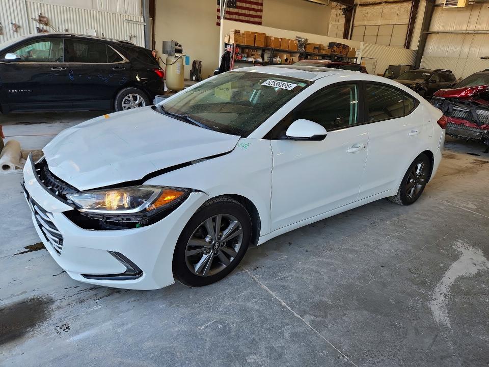 Продажа на аукционе авто 2017 Hyundai Elantra, vin: 5NPD84LF8HH201029, номер лота: 52588326