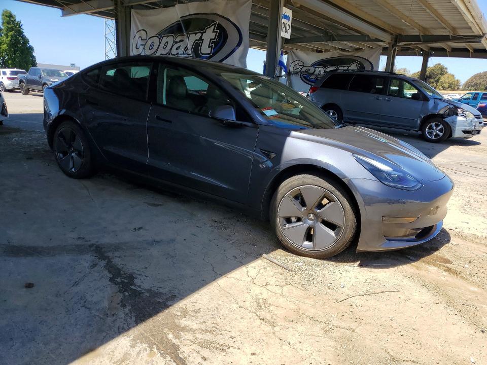 2023 Tesla Model 3 მანქანა იყიდება აუქციონზე, vin: 5YJ3E1EA8PF500750, აუქციონის ნომერი: 53713456