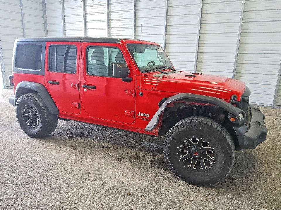 2020 Jeep Wrangler Unlimited მანქანა იყიდება აუქციონზე, vin: 1C4HJXDN2LW126943, აუქციონის ნომერი: 53034086
