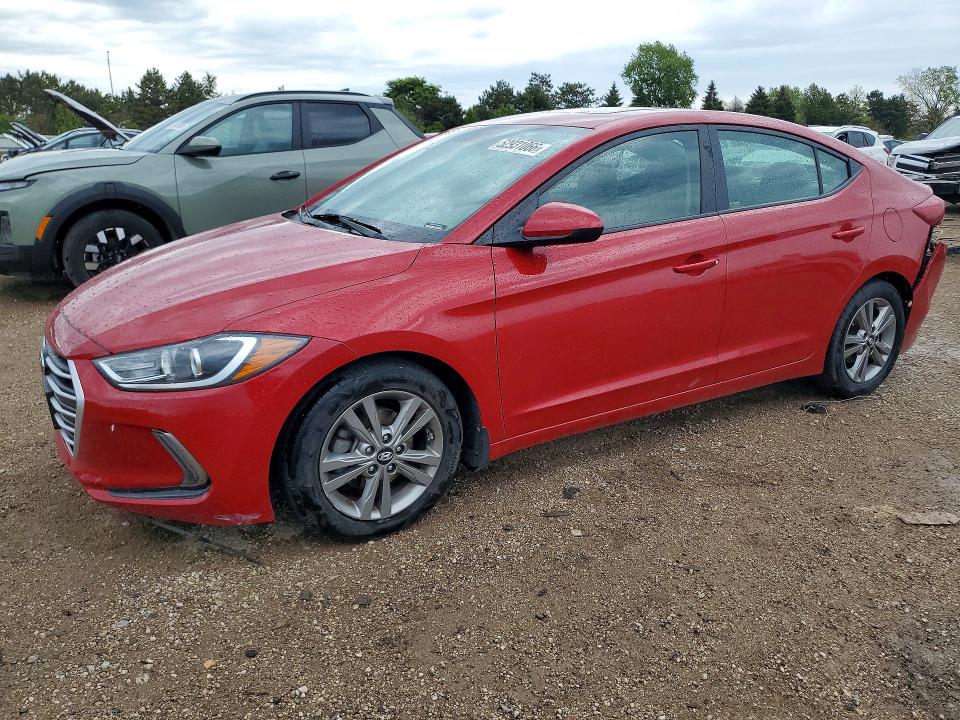 2018 Hyundai Elantra მანქანა იყიდება აუქციონზე, vin: 5NPD84LF7JH386390, აუქციონის ნომერი: 52931066