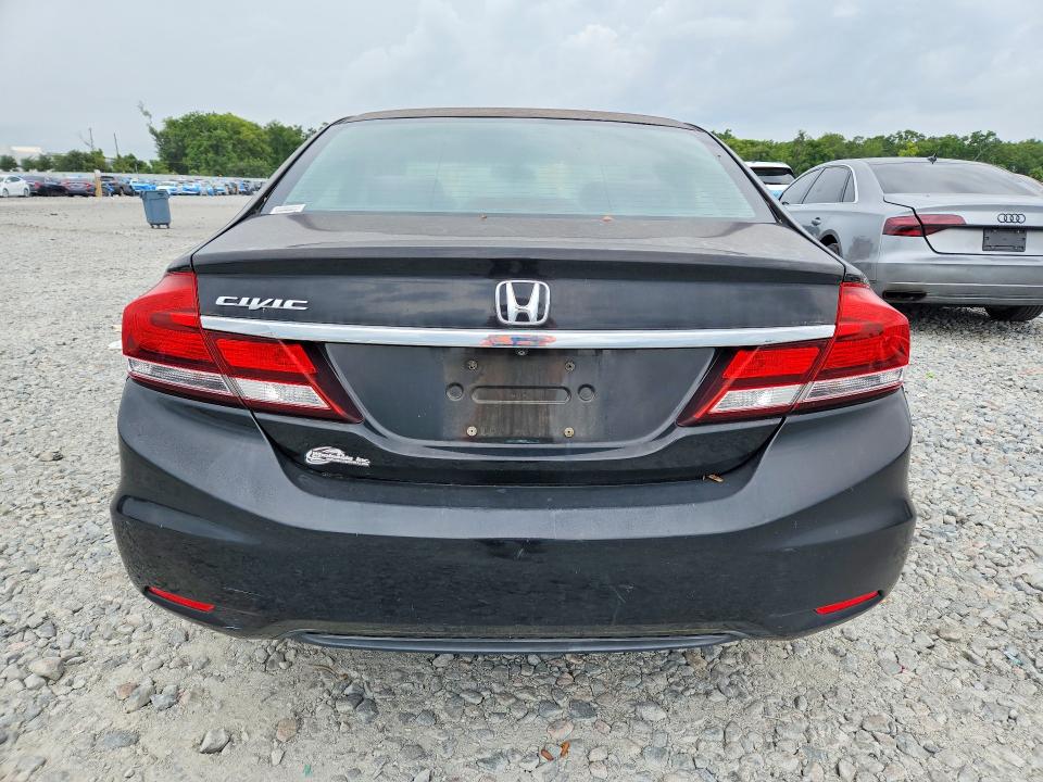 2013 Honda Civic მანქანა იყიდება აუქციონზე, vin: 19XFB2F56DE275825, აუქციონის ნომერი: 53512136