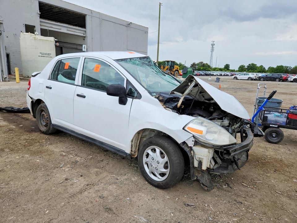 2010 Nissan Versa მანქანა იყიდება აუქციონზე, vin: 3N1CC1AP3AL381422, აუქციონის ნომერი: 53464606