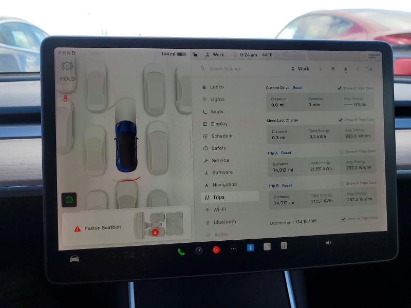 2020 Tesla Model 3 მანქანა იყიდება აუქციონზე, vin: 5YJ3E1EB1LF744369, აუქციონის ნომერი: 50990426