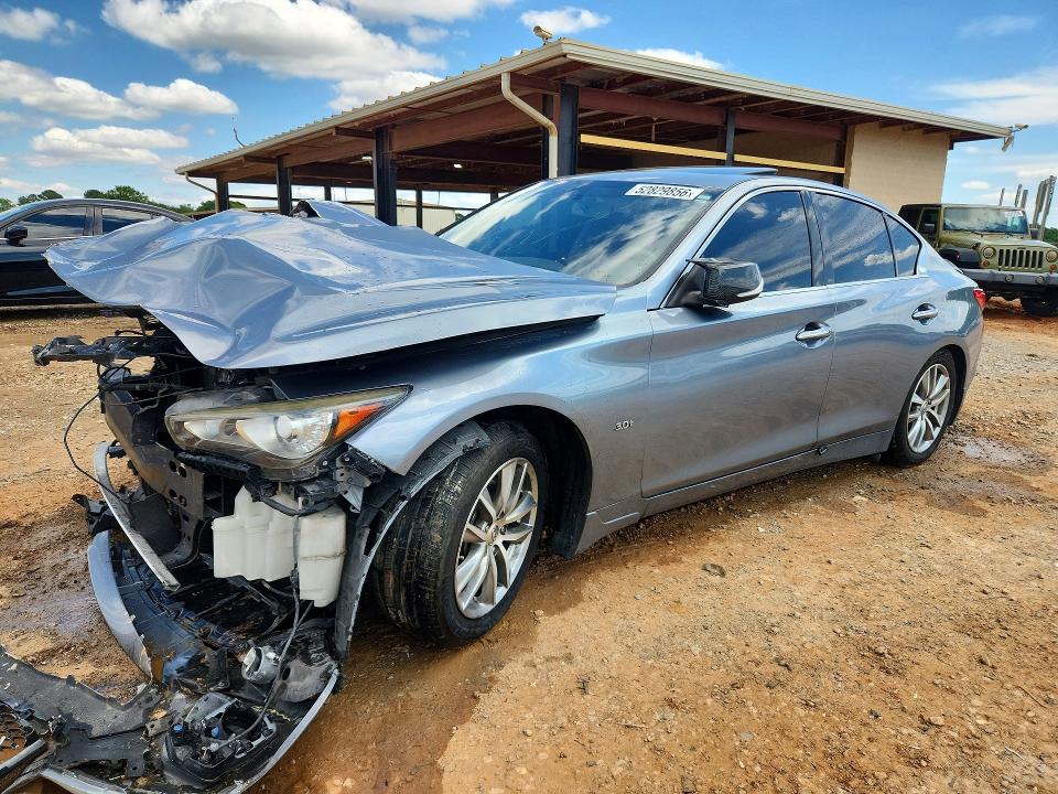 52829856 :رقم المزاد ، JN1EV7AP6HM730725 vin ، 2017 Infiniti Q50 مزاد بيع