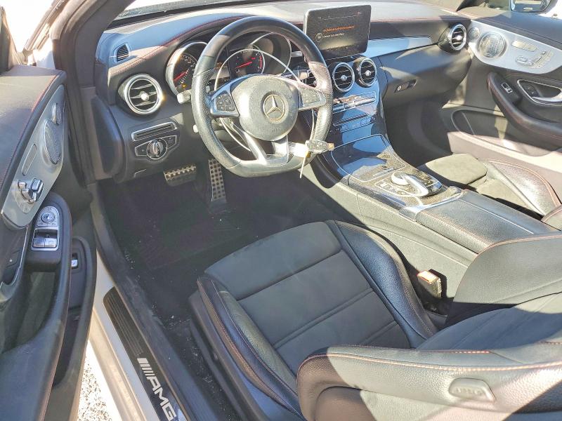 54195346 :رقم المزاد ، WDDWJ6EB5HF489790 vin ، 2017 Mercedes-benz C مزاد بيع